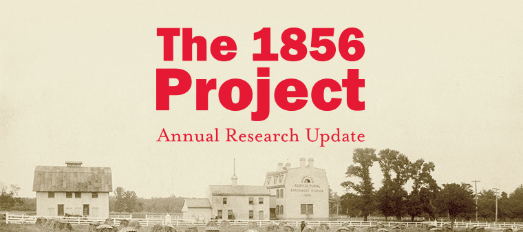The 1856 Project Annual Research Update